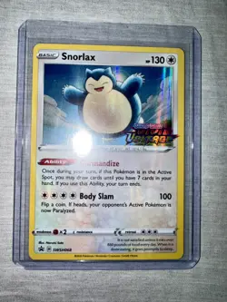 Snorlax - (Prerelease) Holo Promo SWSH: Sword & Shield Promo Cards SWSH068 NM - Image 3