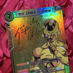 Frieza Dragon Ball Z SEVEN Waifu Anime Holo Girl ACG Card - Image 2