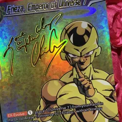 Frieza Dragon Ball Z SEVEN Waifu Anime Holo Girl ACG Card - Image 5
