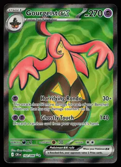 Gourgeist ex 102/086 Ultra Rare Chaos Rising Pokemon Card - Image 1