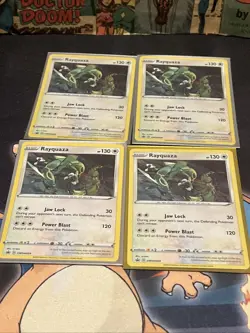 Rayquaza SWSH029 SWSH: Sword & Shield Promo Cards Cosmos Holo Lot Of 4 - Image 1
