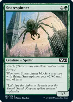 x4 Snarespinner - Core Set 2021 (M21) - NM - MTG - Image 1
