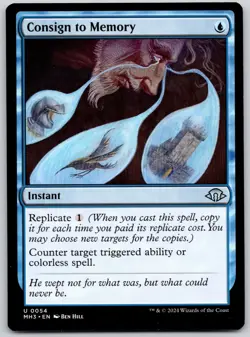 Consign to Memory 54 Uncommon Modern Horizons 3 Magic: The Gathering Near Mint - Image 1