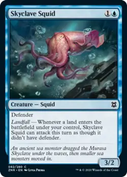 x4 Skyclave Squid - Zendikar Rising - NM - MTG - Image 1