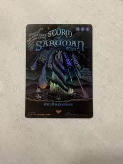 Storm of Saruman M Poster Foil #733 | LTR Lord Of The Rings | MTG - Image 1