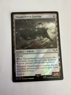Thunderhawk Gunship | Universes Beyond: Warhammer 40000 | SURGE FOIL - Image 1