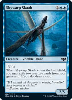x4 Skywarp Skaab - Innistrad: Crimson Vow - NM - MTG - Image 1