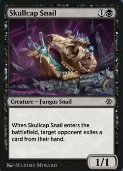 x4 Skullcap Snail - Lost Caverns of Ixalan - NM - MTG - Image 1