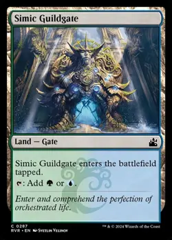 x4 Simic Guildgate - Ravnica Remastered - NM - MTG - Image 1