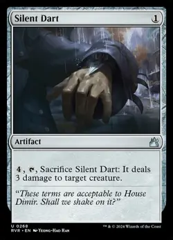 x4 Silent Dart - Ravnica Remastered - NM - MTG - Image 1