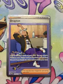 Drayton 172/131 Special Illustration Rare Prismatic Evolutions Pokemon TCG NM - Image 1