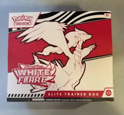 Pokemon TCG White Flare Elite Trainer Box ETB Brand New Factory Sealed - Image 1