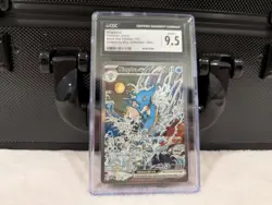 2024 POKEMON SVP EN-SV BLACK STAR PROMO #131 KINGDRA EX CGC 9.5 - Image 1