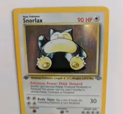 Snorlax Holo rare 1st Edition 11/64- Jungle - 1999 - Pokemon TCG - Image 5