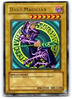 Yugioh Dark Magician SDY-006 Unlimited Ultra Rare HP - Image 1