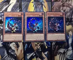 *EURO* Yugioh Dracotail Mululu JUSH-EN005 JUltra Rare 1st Edition NM x3 - Image 1