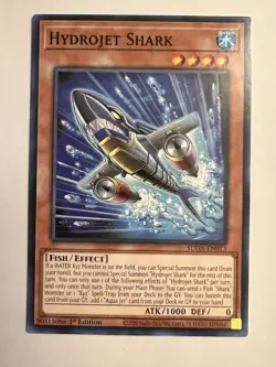 Yugioh - Hydrojet Shark - SUDA-EN013 Supreme Darkness - 1st Edition NM - Image 1