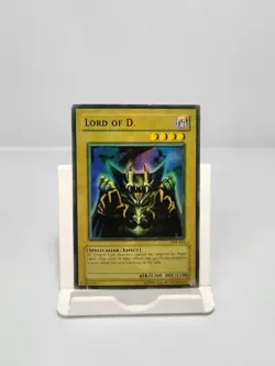 Lord of D. SDK-041 Super Rare Unlimited Yugioh Faded Misprint - Image 1