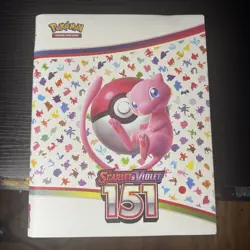 Pokemon Scarlet & Violet 151 Binder Only, No pokemon Cards - Image 1
