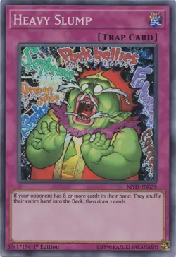 Heavy Slump - MYFI-EN059 - Super Rare - 1st Edition Near Mint Yugioh Card - Image 1
