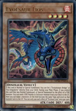 Evolsaur Lios - Ultra Rare 1st Edition MP24-EN214 - NM - YuGiOh - Image 1