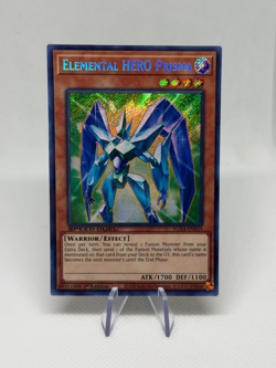 Elemental HERO Prisma SGX4-ENE03 Secret Rare 1st Ed SPEED DUEL YuGiOh - Image 1