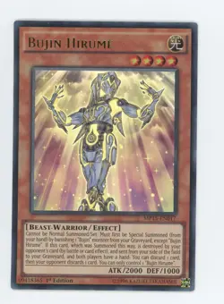 Yugioh Bujingi Hirume MP15-EN017 Ultra Rare 1st Ed NM/LP - Image 1