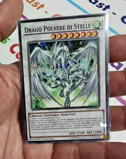 DRAGO POLVERE DI STELLE YU-GI-OH LC5D-IT031 COMUNE 1* Edizione ITA NUOVA 5d's - Image 1