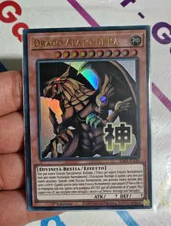 DRAGO ALATO DI RA (The Winged Dragon Of Ra) Ultra Rara RA05 IT130 • 1Ed Yugioh - Image 1