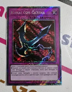 KUNAI CON CATENA (Kunai With Chain) Segreta Platino • RA03 IT204 • 1Ed Yu-Gi-Oh - Image 1