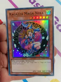 YU-GI-OH RAGAZZA MAGA NERA DPYG-IT008 UNL SUPER RARA COME NUOVA - Image 1