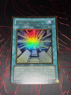 GLD2-EN039 Future Fusion Gold Rare Yugioh - Image 1