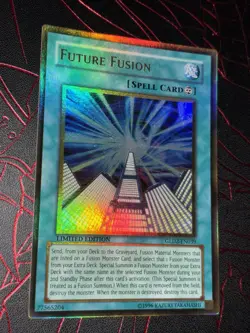 GLD2-EN039 Future Fusion Gold Rare Yugioh - Image 3