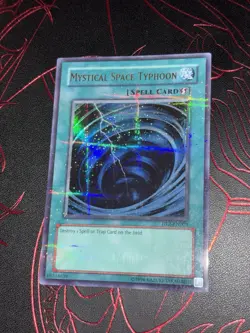 Yu-Gi-Oh Mystical Space Typhoon HL2-EN002 Hobby Promo Parallel Ultra Rare 2006 - Image 2
