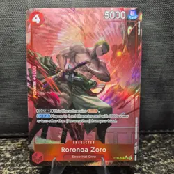 Roronoa Zoro (Parallel) ST21-015 Starter Deck EX: Gear 5 Foil English NM-Mint - Image 1