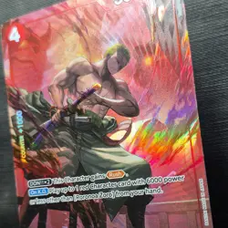 Roronoa Zoro (Parallel) ST21-015 Starter Deck EX: Gear 5 Foil English NM-Mint - Image 2