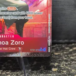 Roronoa Zoro (Parallel) ST21-015 Starter Deck EX: Gear 5 Foil English NM-Mint - Image 4