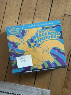 Pokemon TCG Ascended Heroes Elite Trainer Box Factory Sealed New ETB - Image 1