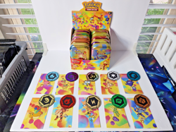 Pokemon 151 Mini Tin Display - Includes Tins, Coins & Art Cards - Complete Set - Image 1