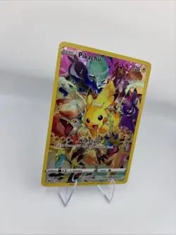 Pokemon Pikachu TCG Full Art Secret Rare Holo Card 160/159 Crown Zenith - Image 2