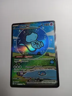 Mew EX 232/091 Bubble Mew Holo Card Sv: Paldean Fates Sir Near Mint NM Condition - Image 1