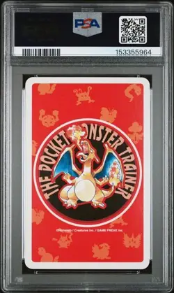 PSA 10 GROWLITHE QUEEN OF CLUBS 1996 POKEMON POKER PLAYING CARDS RED CHARIZARD - Image 2