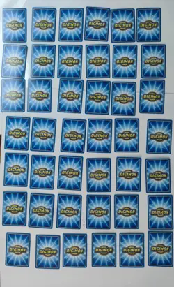 All 42 Digimon Cards French Serie 3 Common Cards Vintage 2000 - Image 2