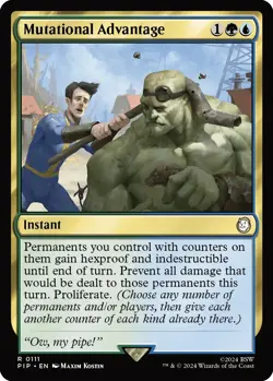 Foil - Mutational Advantage - 111 / NM / English MTG - Image 1
