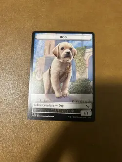 Dog Token #1 (NM) Murders Karlov Manor MKM Magic MTG - Image 1