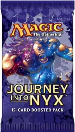 Journey Into Nyx Draft Booster Pack Brand NEW MTG Magic The Gathering - Image 1