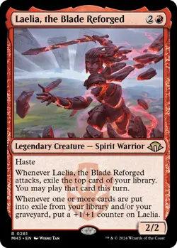 Foil - Laelia, the Blade Reforged - 281 / NM / English MTG - Image 1