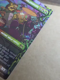 Raph & Mikey, Troublemakers (R 0250) TMNT MTG Foil - Image 3
