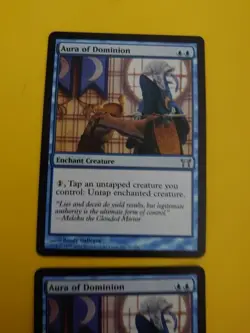 Aura of Dominion x2 Enchant Creature Champions of Kamigawa. MTG 2 Card. - Image 3