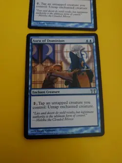 Aura of Dominion x2 Enchant Creature Champions of Kamigawa. MTG 2 Card. - Image 5